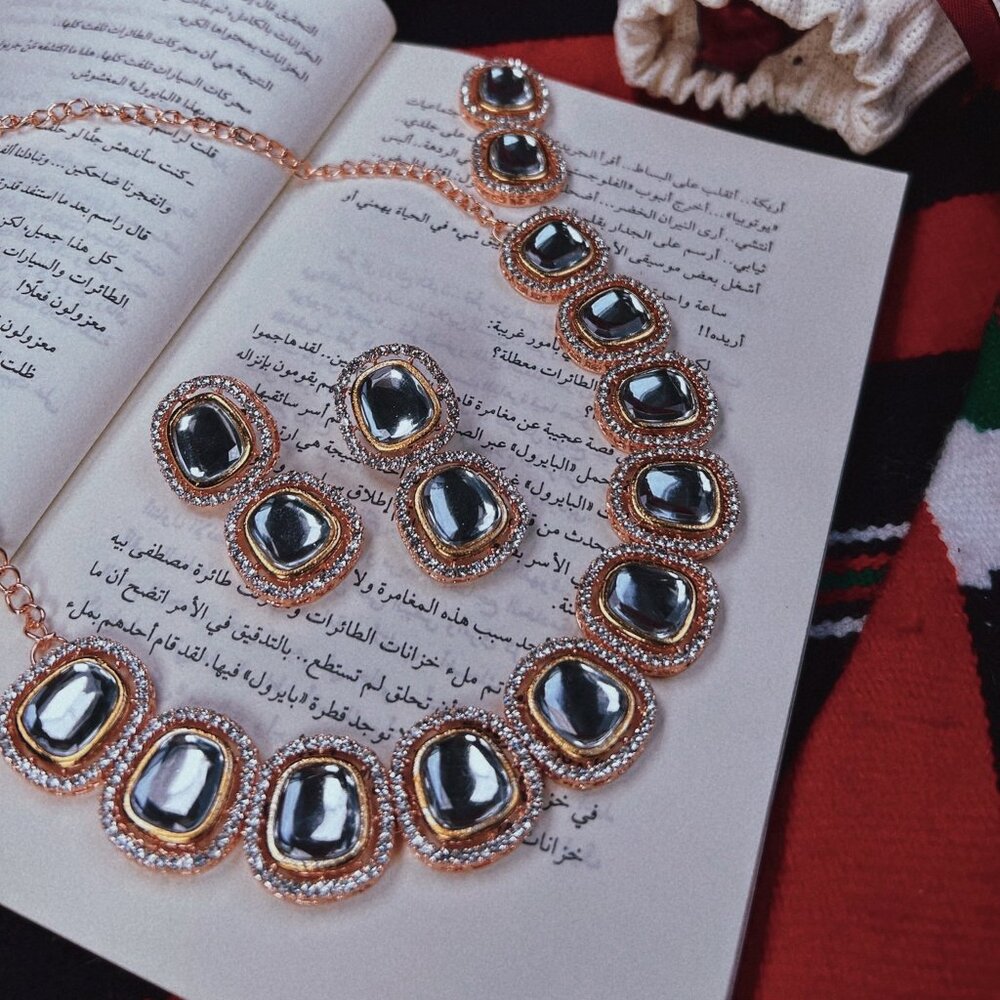 Indian Jewelry - Ananya (Rosegold)
